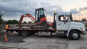 excavator transport toronto